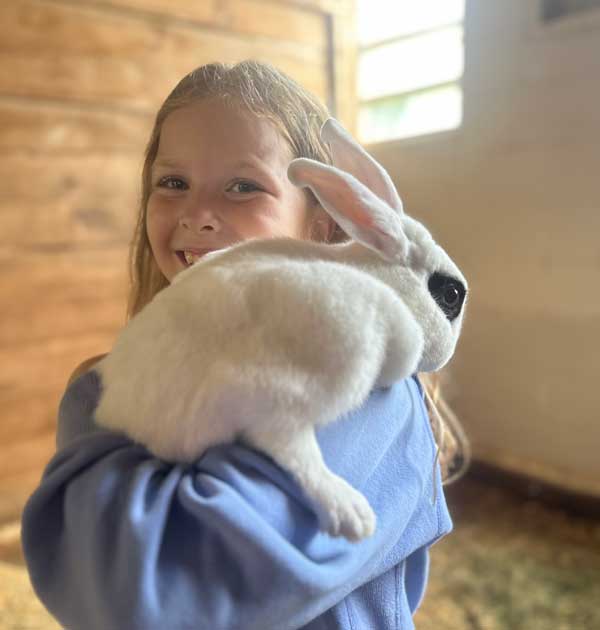 Claire-and-Bambi-(1) rabbits at the joppa hill farm