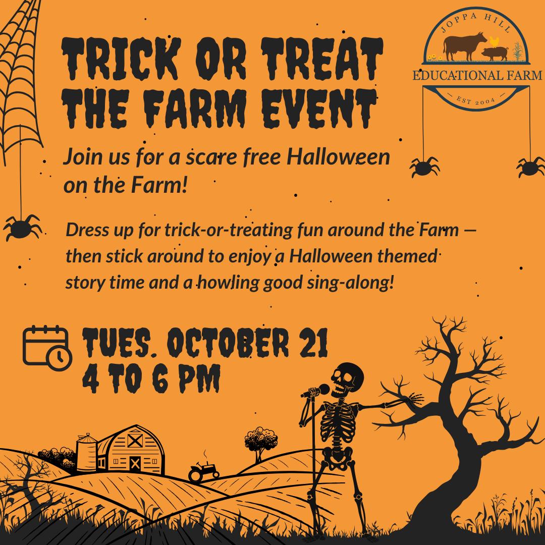 Farm trick or treat